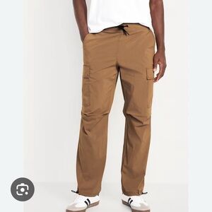 Old Navy, Men's Loose Tech Cargo Pants in Lt. Brown, Sz Tall Large